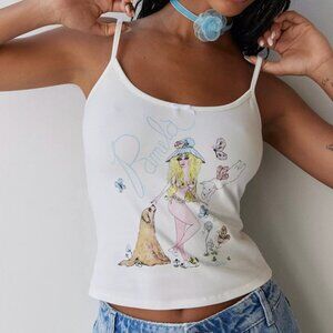FRANKIE'S BIKINIS X PAMELA ANDERSON BUTTERFLY TANK TOP